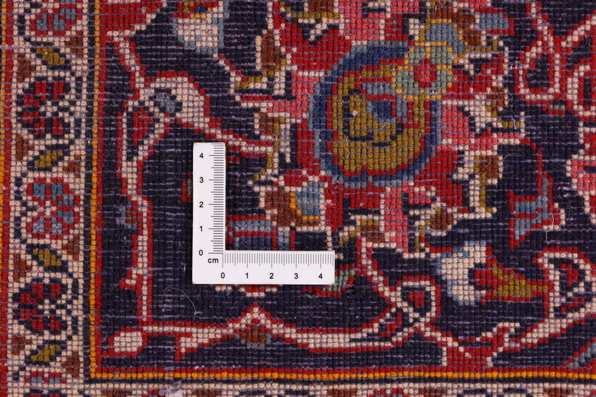 Kashan Perserteppich 254 × 360 cm aus Wolle, handgeknüpft