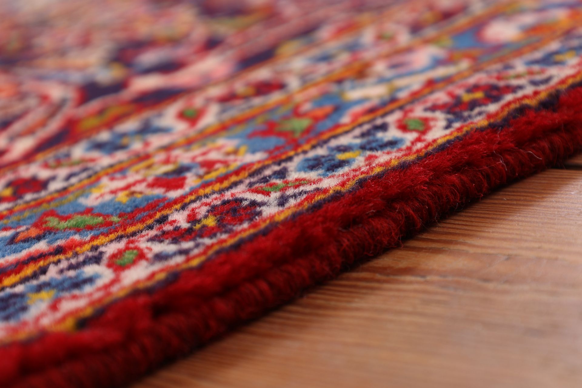 Kashan Perserteppich aus Iran, 238 × 350 cm