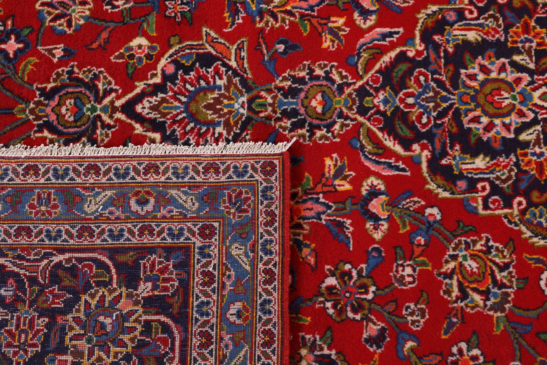 Kashan Perserteppich aus Iran, 238 × 350 cm