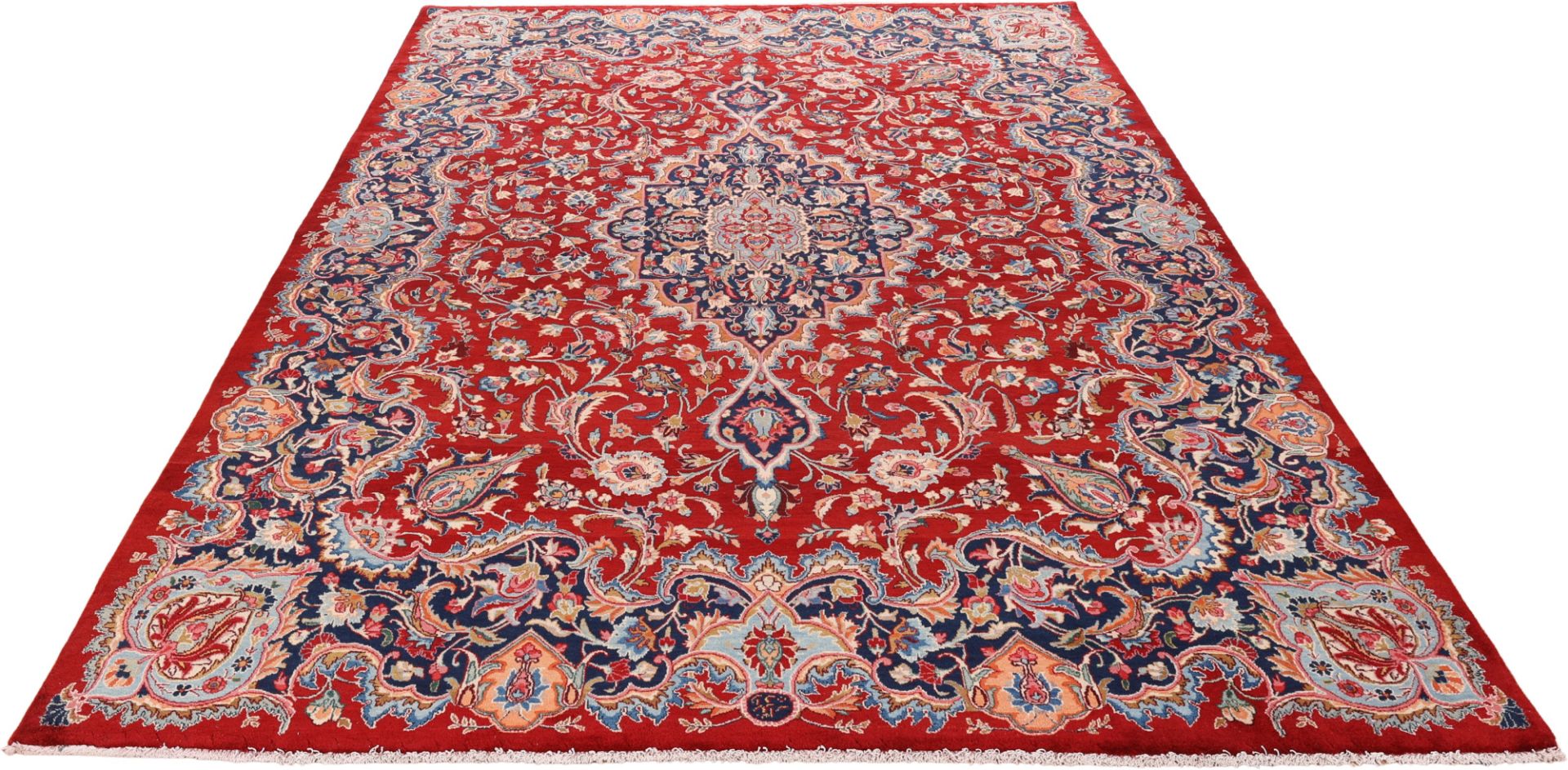 Handgeknüpfter Mashhad Perserteppich, 250 × 358 cm, Wolle