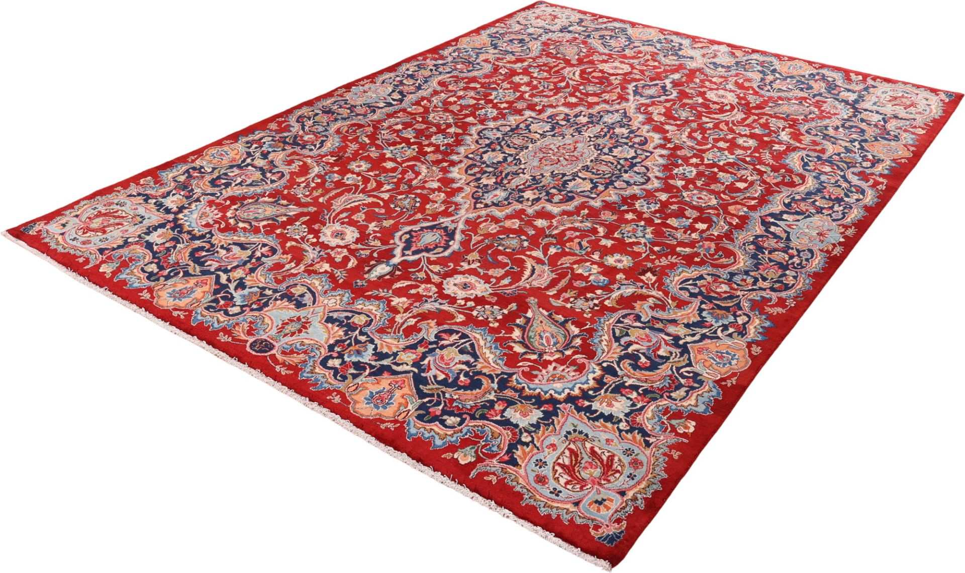 Handgeknüpfter Mashhad Perserteppich, 250 × 358 cm, Wolle