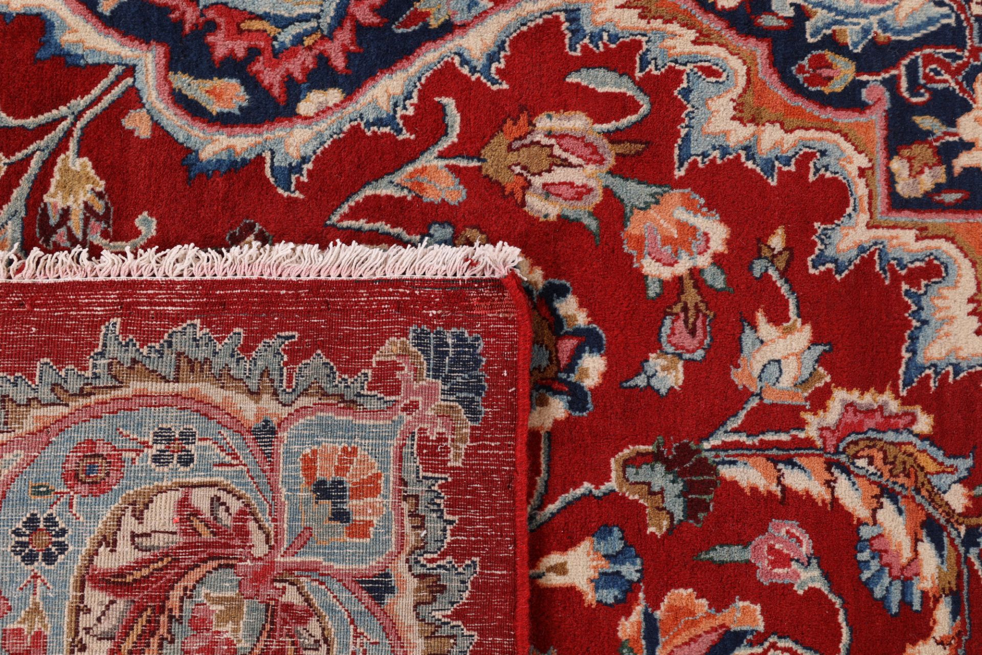 Handgeknüpfter Mashhad Perserteppich, 250 × 358 cm, Wolle