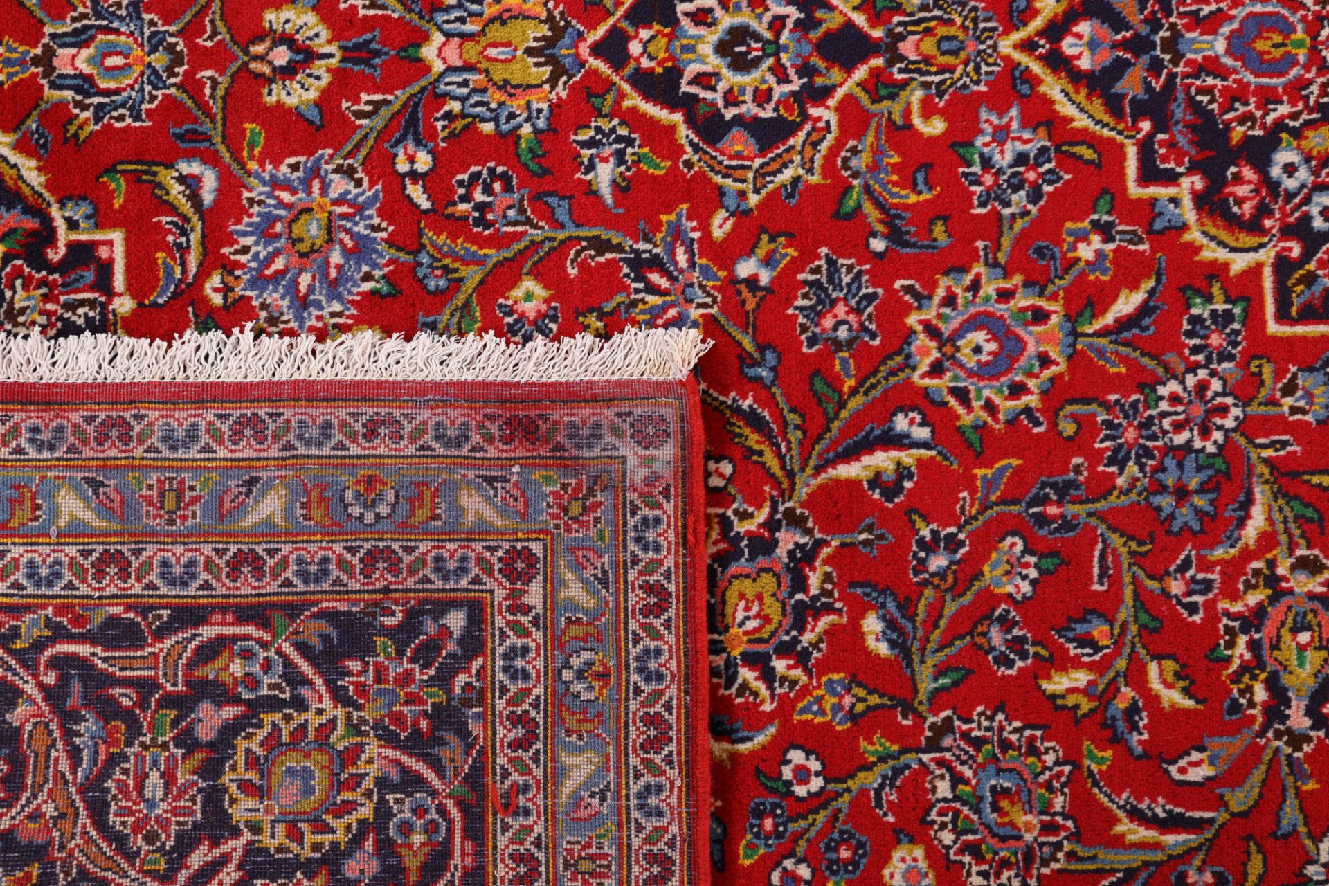 Kashan Perserteppich aus Iran, 242 × 350 cm