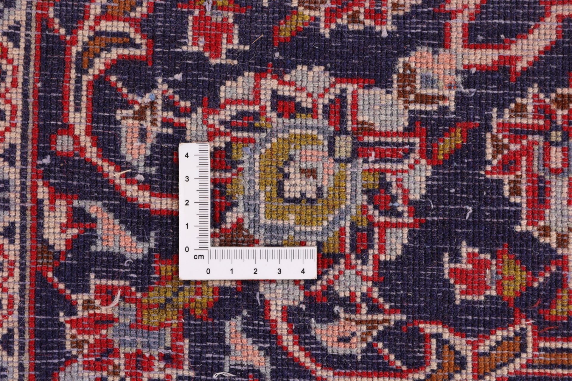 Kashan Perserteppich 245 × 345 cm aus Wolle, handgeknüpft