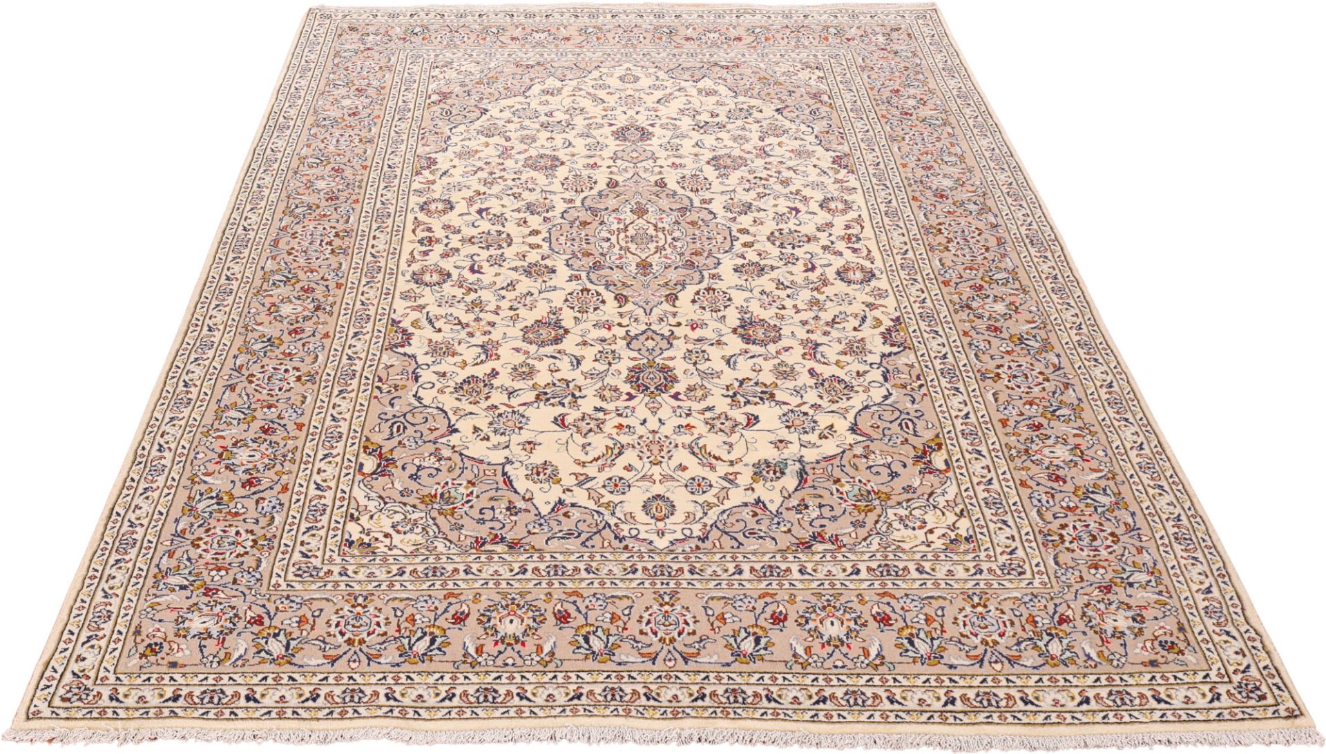 Kashan Perserteppich aus Iran, 200 × 295 cm
