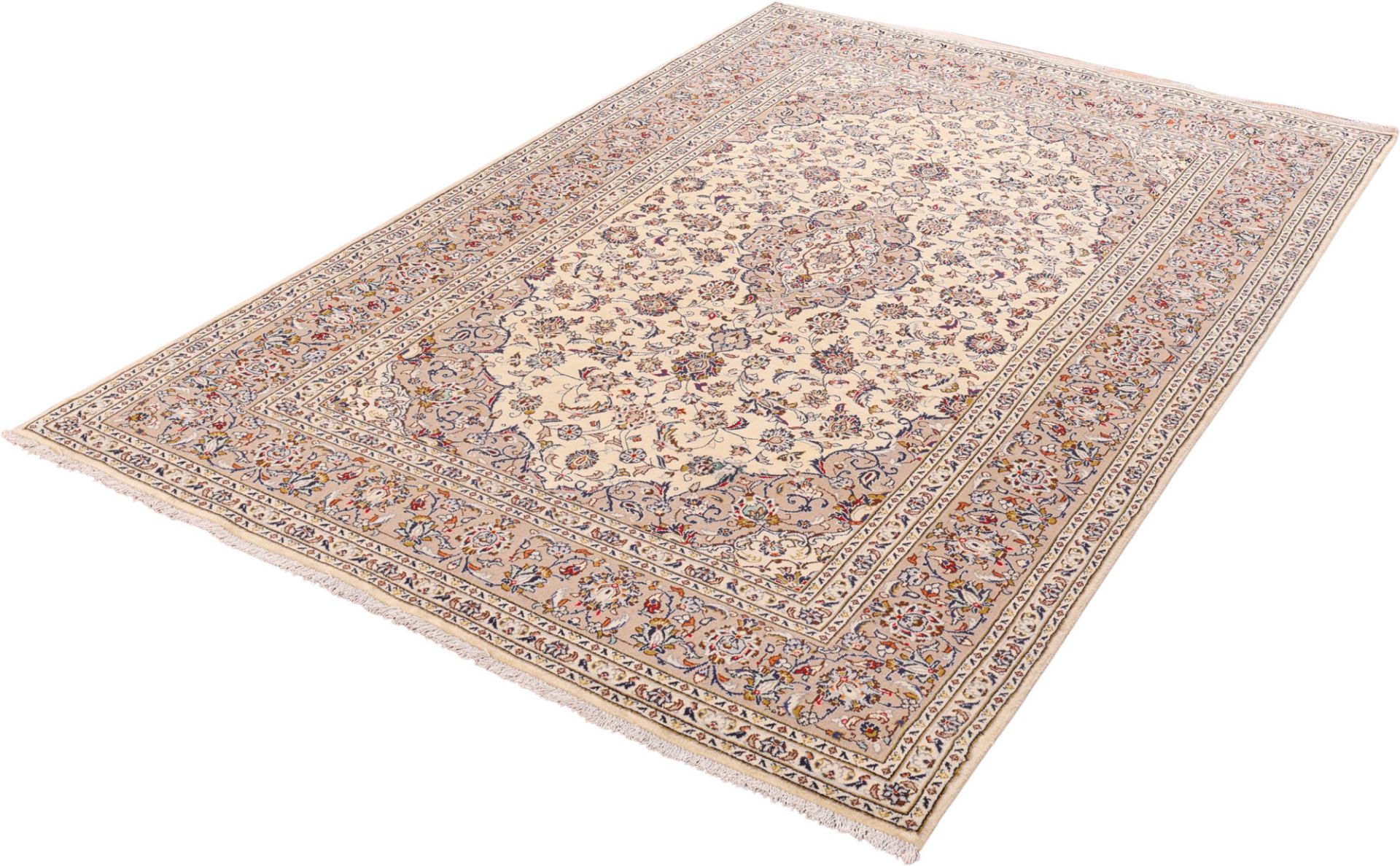 Kashan Perserteppich aus Iran, 200 × 295 cm