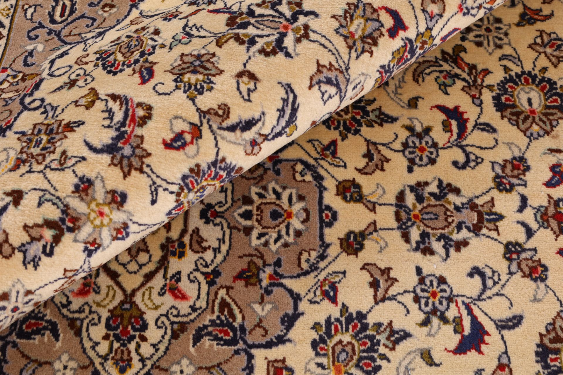 Kashan Perserteppich aus Iran, 200 × 295 cm