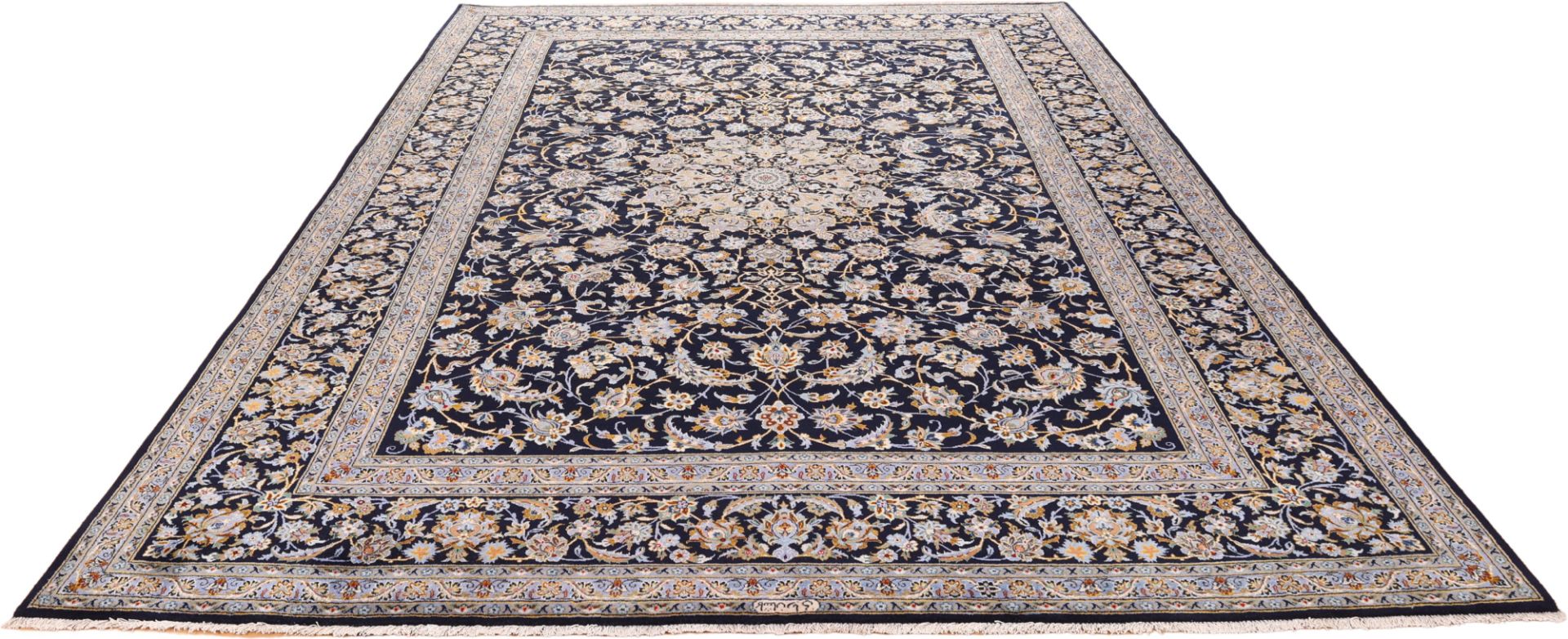 Kashan Perserteppich aus Iran, 305 × 410 cm