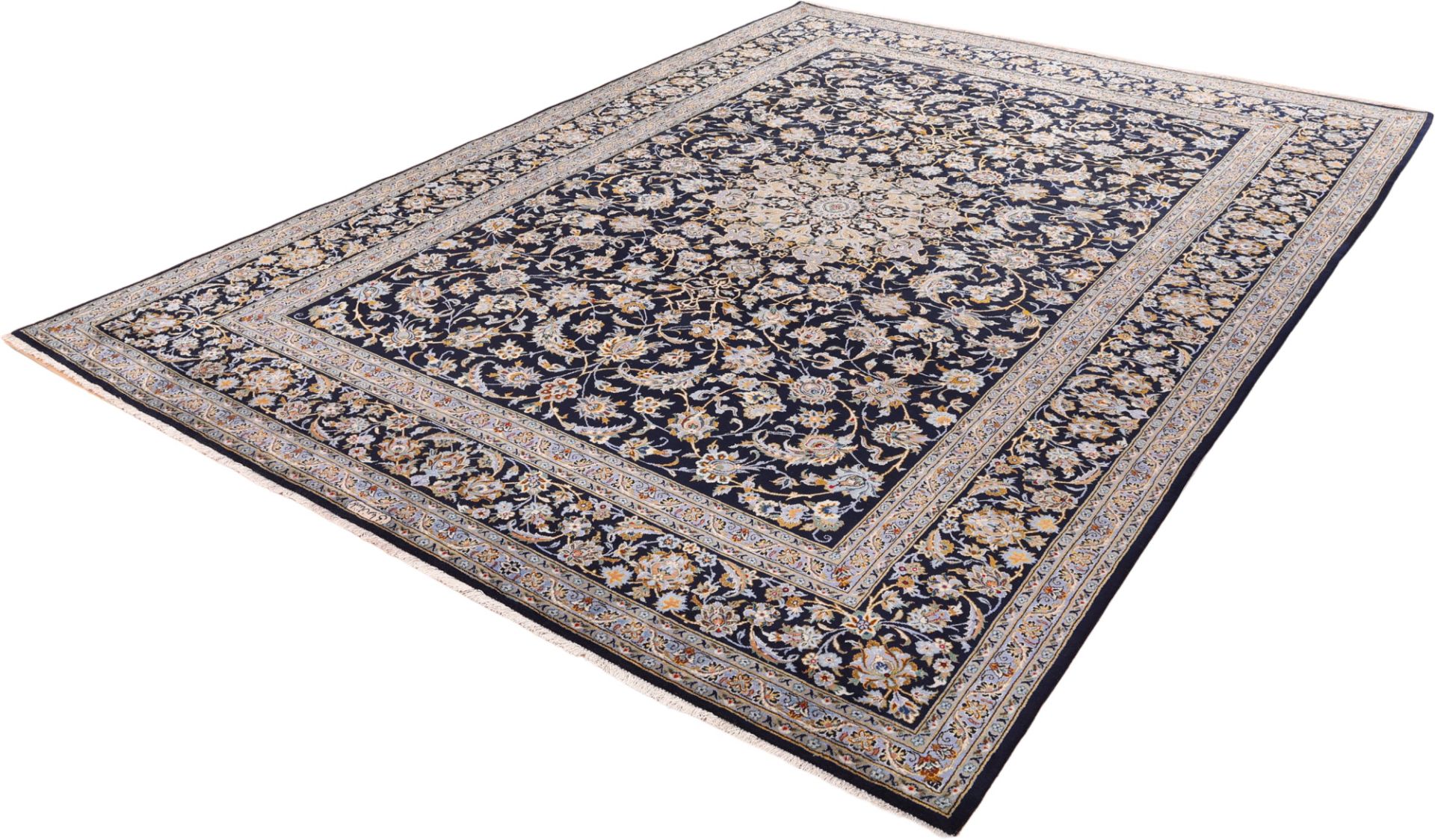 Kashan Perserteppich aus Iran, 305 × 410 cm