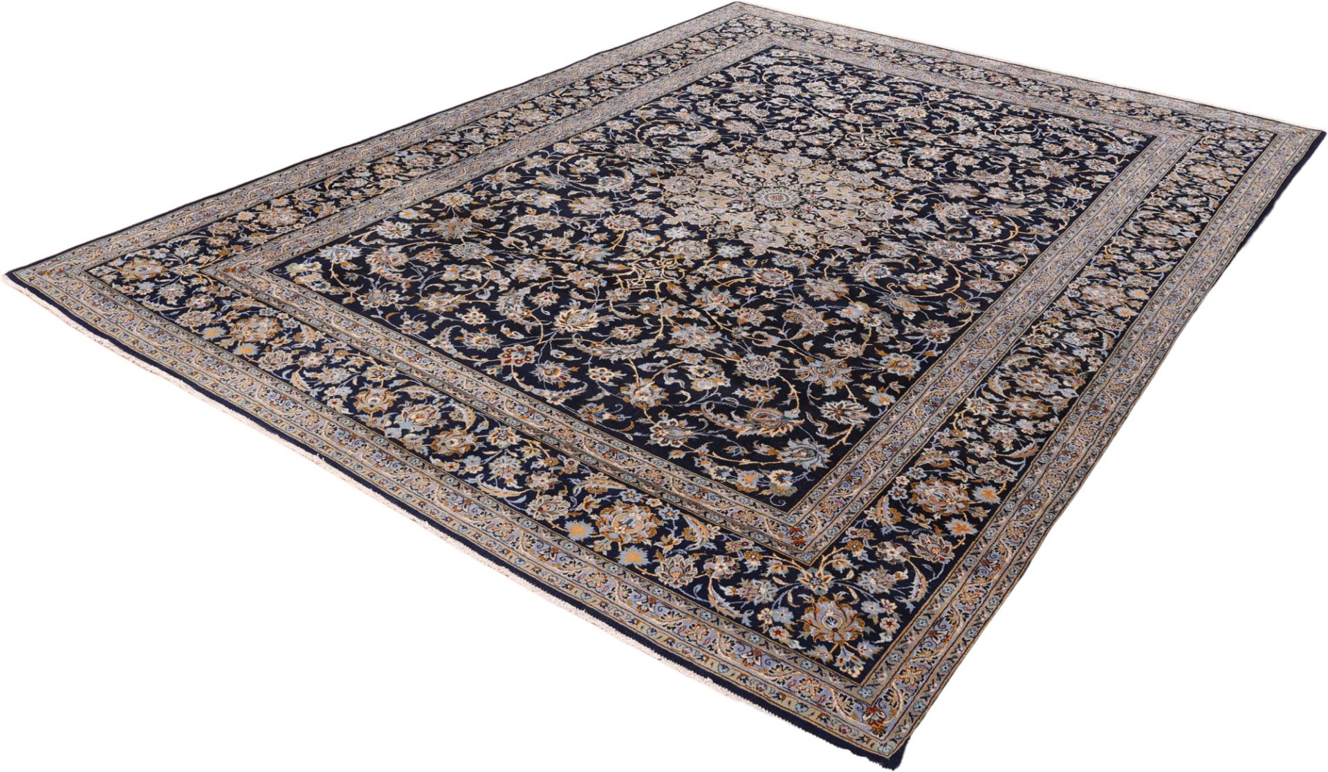 Kashan Perserteppich aus Iran, 305 × 410 cm
