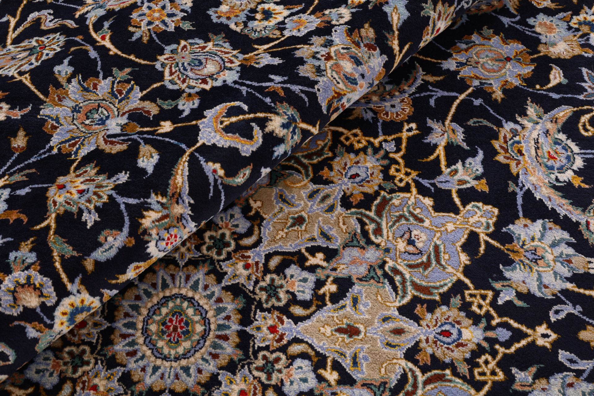 Kashan Perserteppich aus Iran, 305 × 410 cm