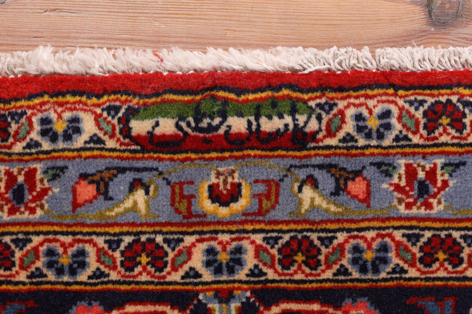 Handgeknüpfter Kashan Perserteppich, 205 × 285 cm, Wolle