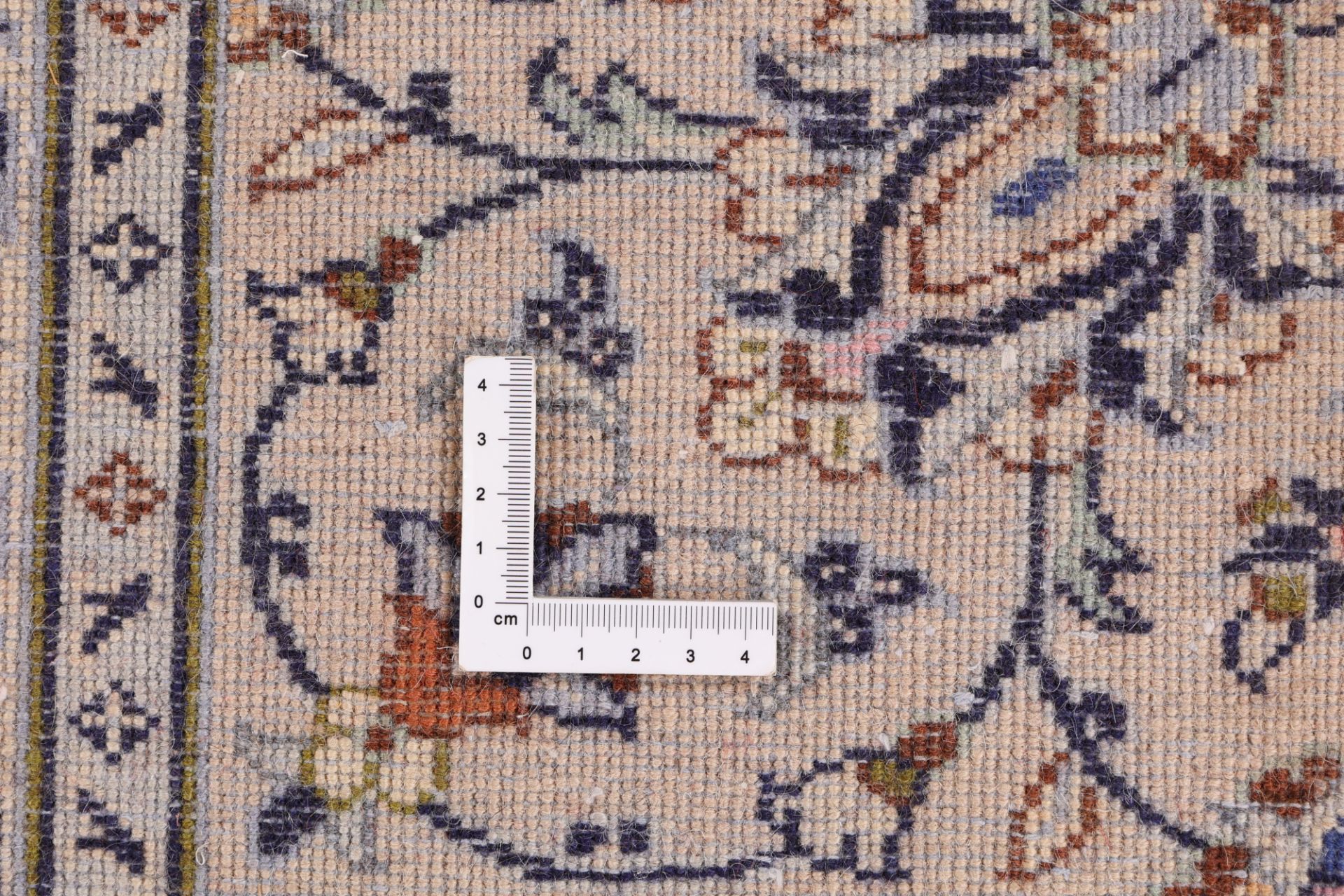 Handgeknüpfter Kashan Perserteppich, 247 × 346 cm, Wolle