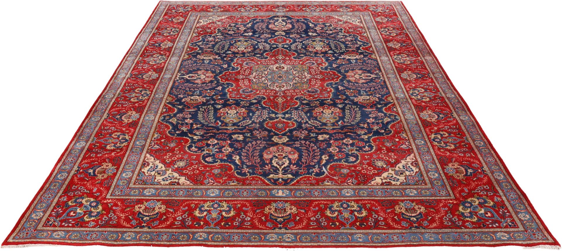 Kashan Perserteppich aus Iran, 262 × 360 cm