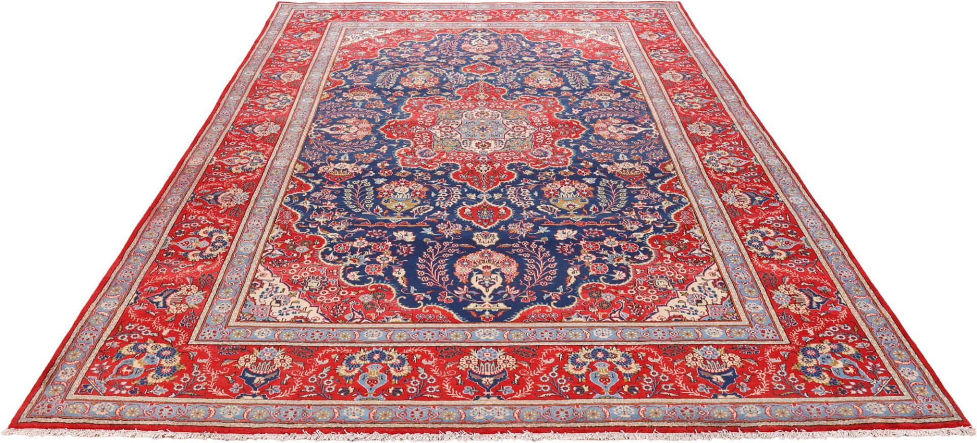 Kashan Perserteppich aus Iran, 262 × 360 cm