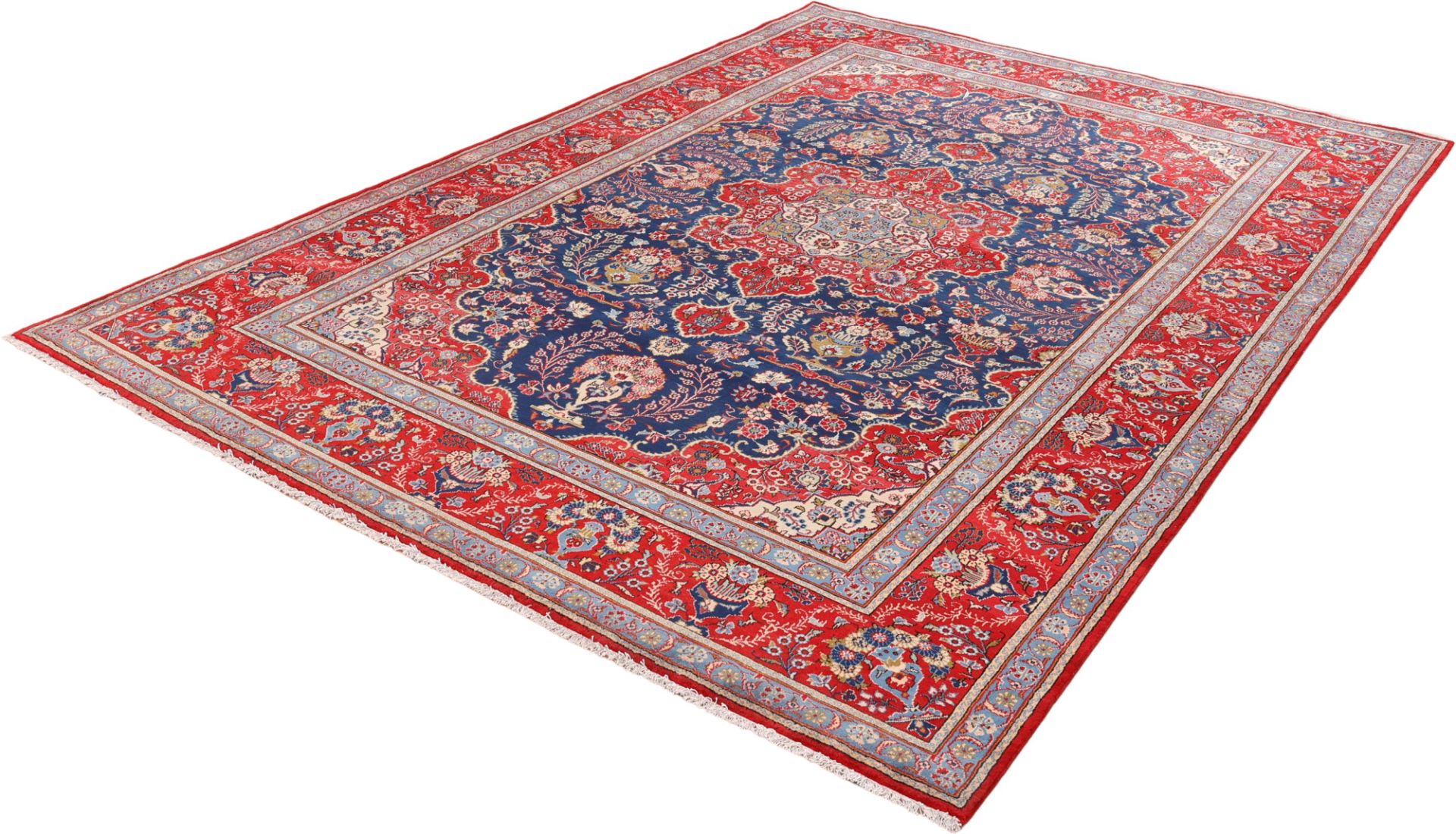 Kashan Perserteppich aus Iran, 262 × 360 cm