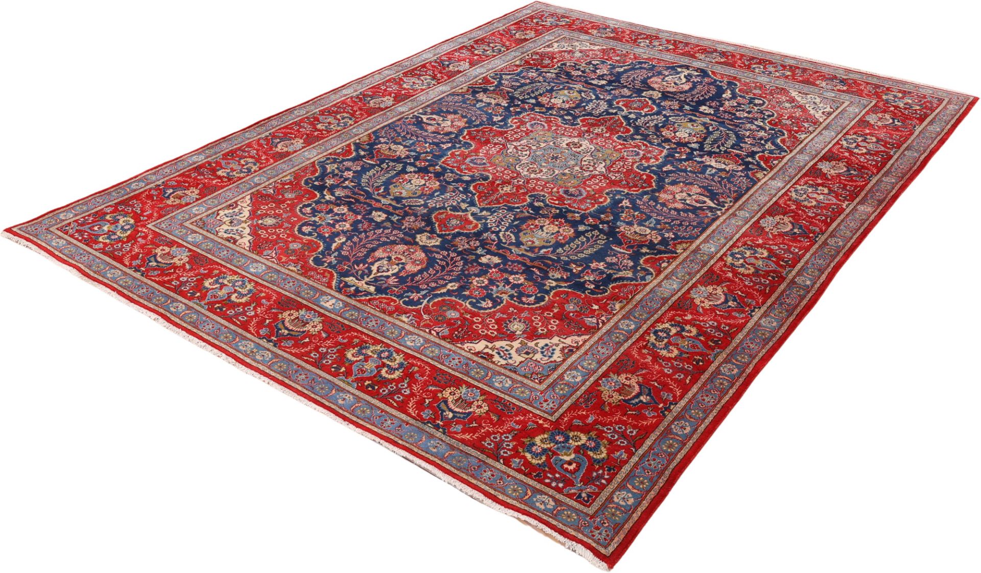 Kashan Perserteppich aus Iran, 262 × 360 cm