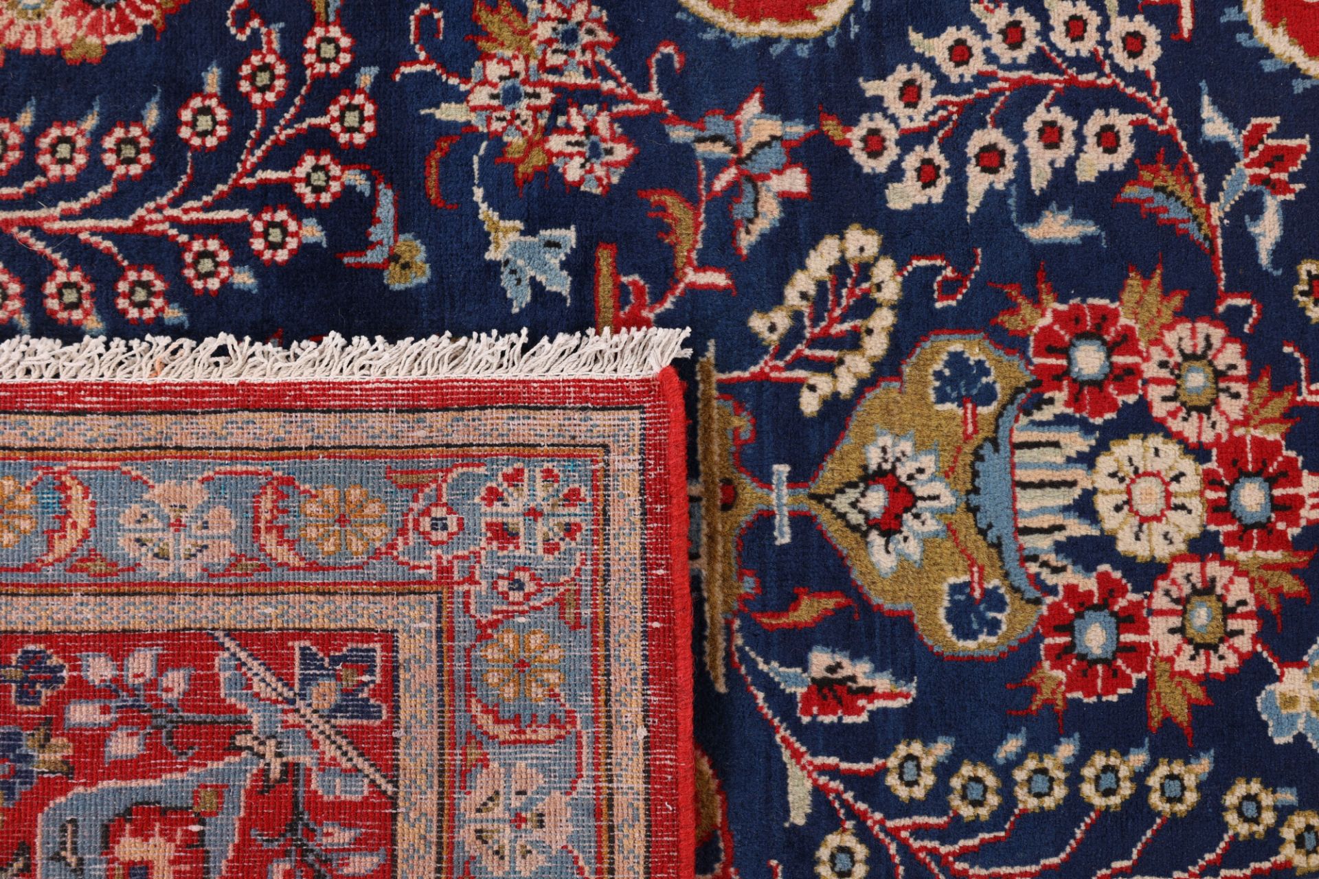Kashan Perserteppich aus Iran, 262 × 360 cm