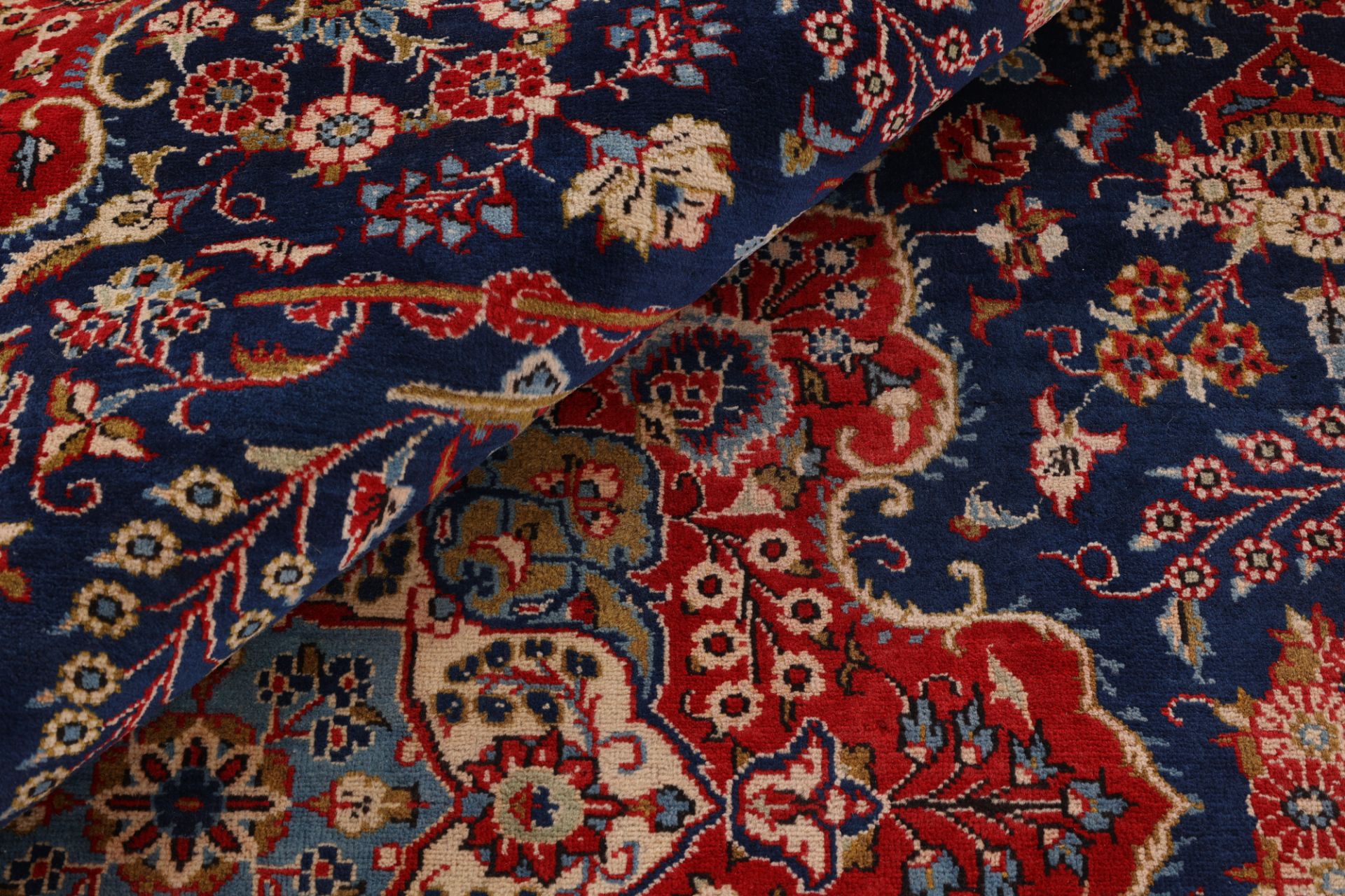Kashan Perserteppich aus Iran, 262 × 360 cm