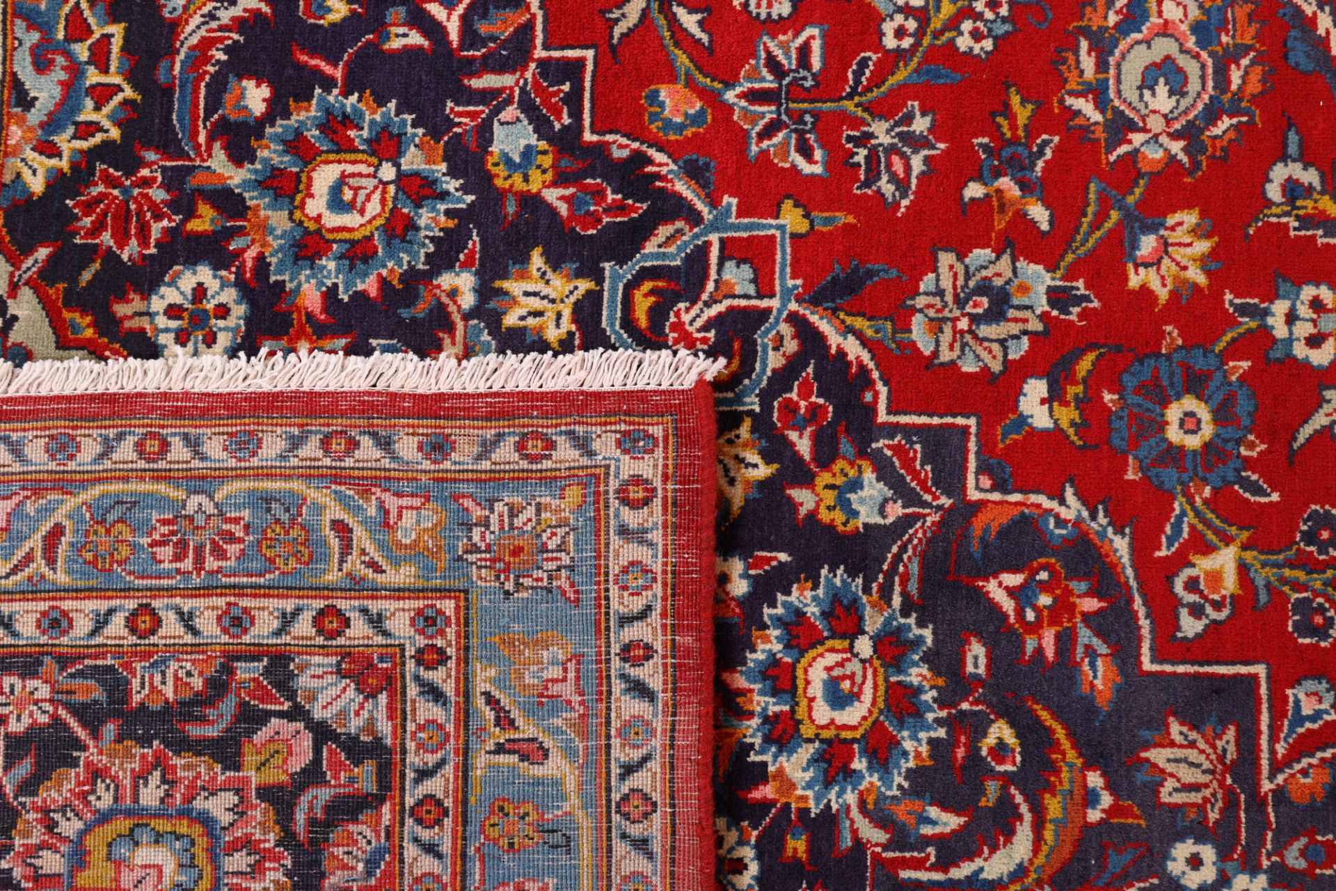 Kashan Perserteppich aus Iran, 308 × 437 cm