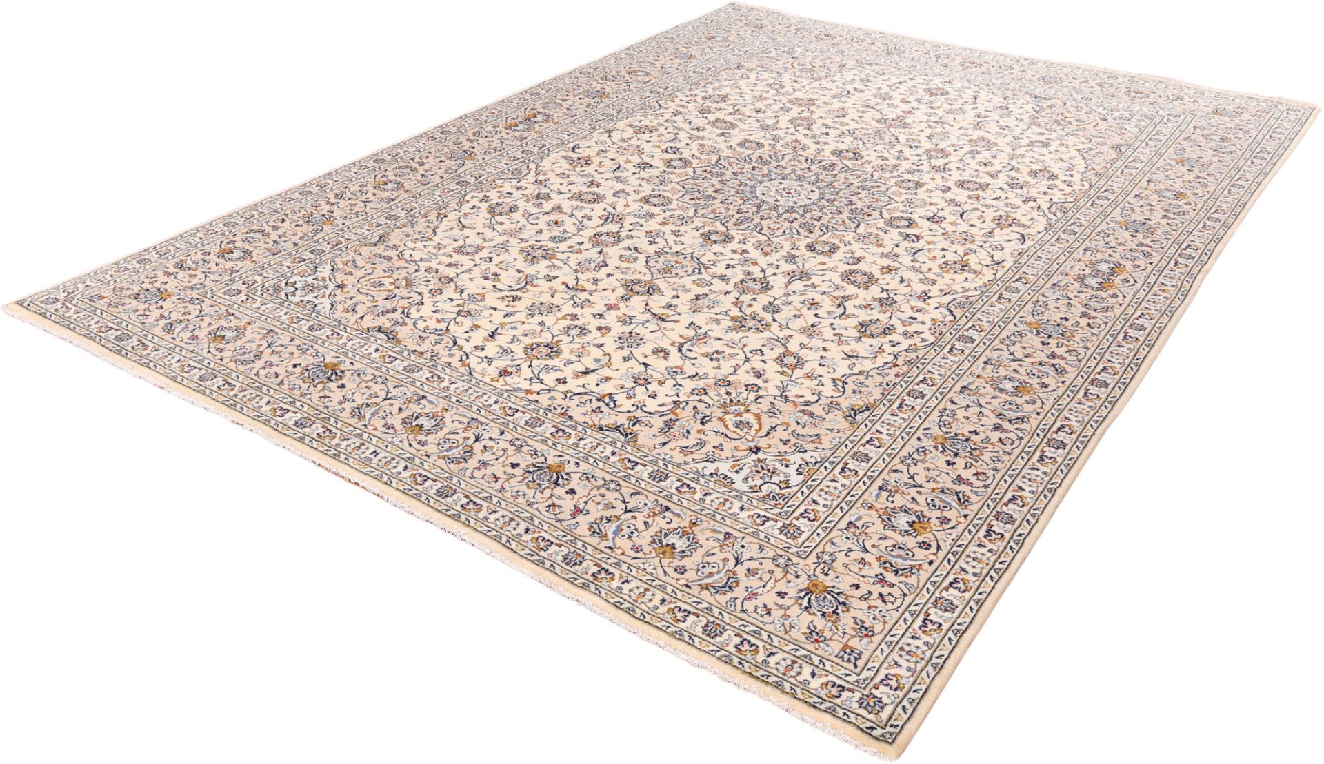 Handgeknüpfter Kashan Perserteppich, 300 × 400 cm, Wolle