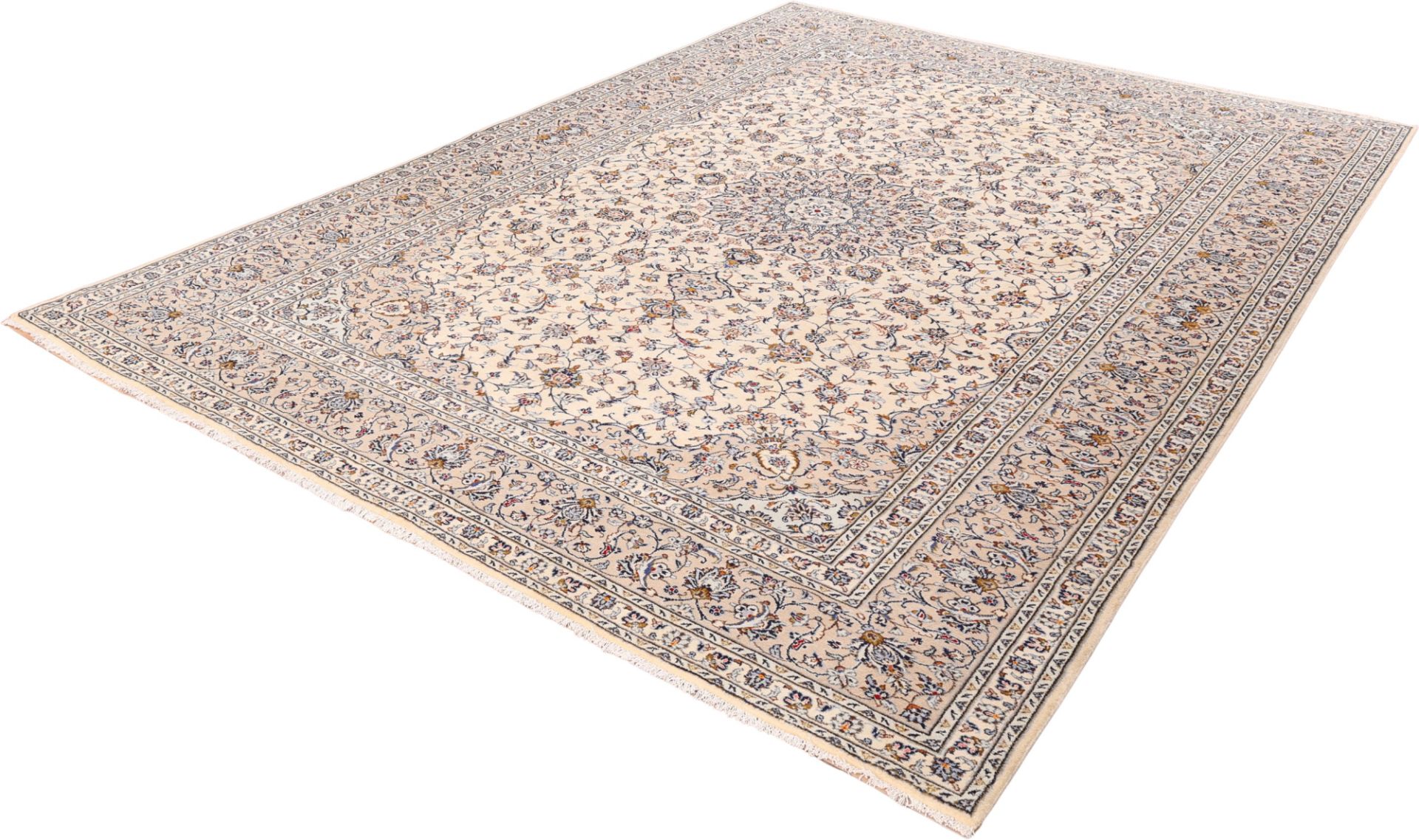 Handgeknüpfter Kashan Perserteppich, 300 × 400 cm, Wolle
