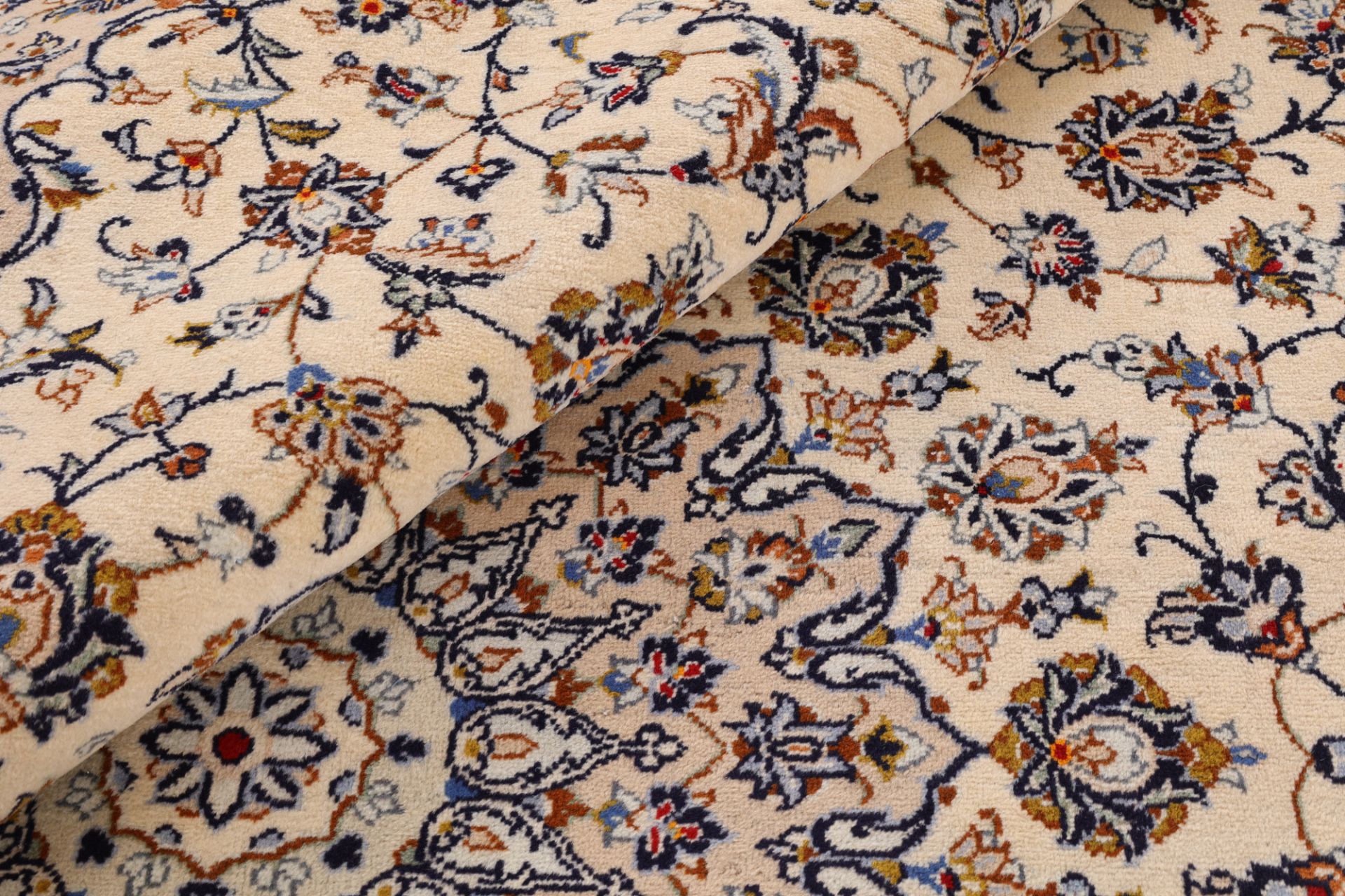 Handgeknüpfter Kashan Perserteppich, 300 × 400 cm, Wolle