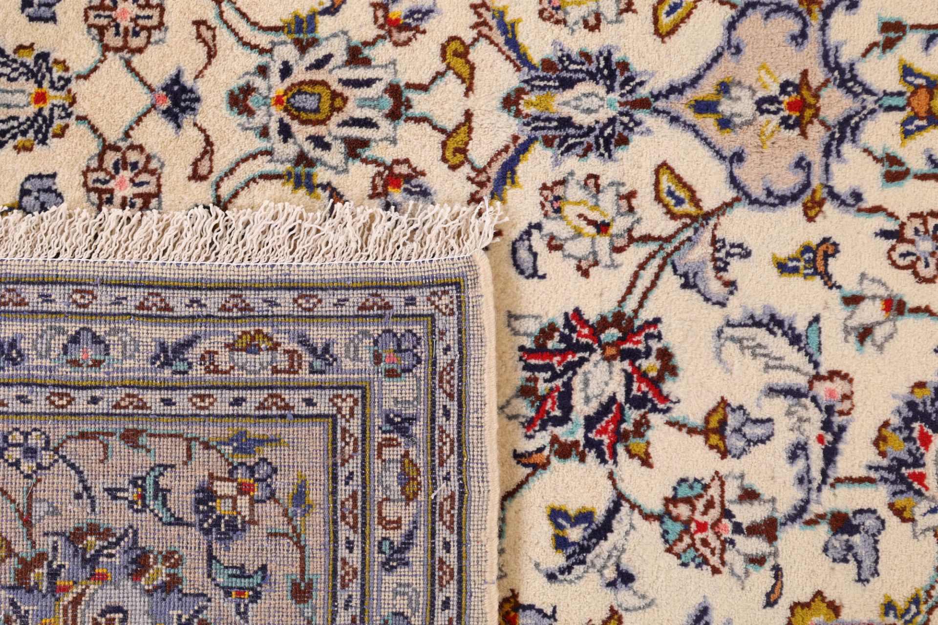 Kashan Perserteppich 200 × 308 cm aus Wolle, handgeknüpft
