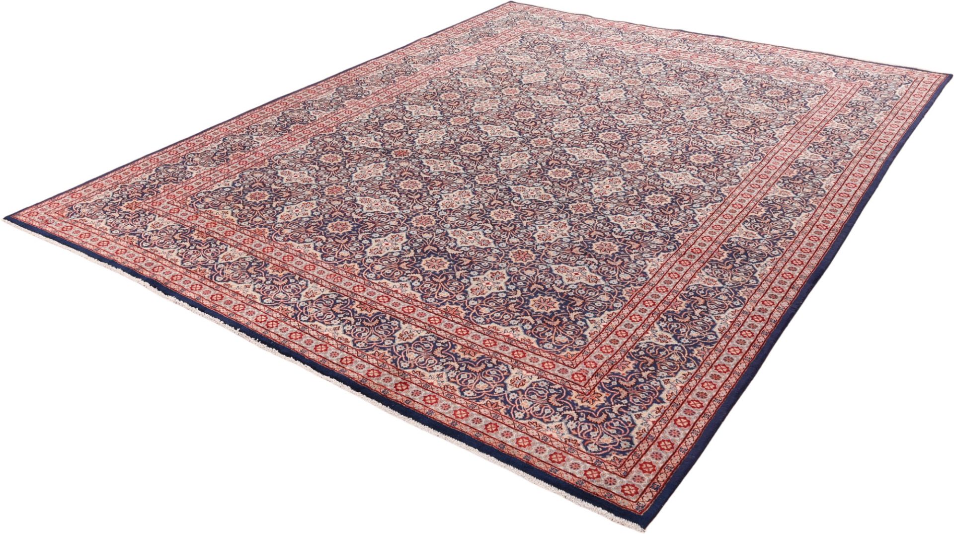 Mashhad Perserteppich 297 × 380 cm aus Wolle, handgeknüpft