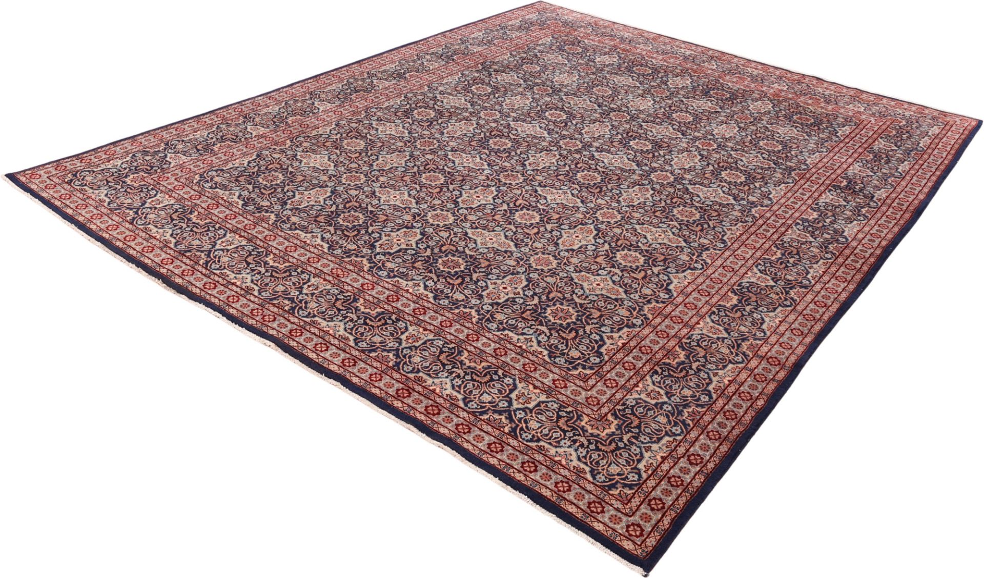 Mashhad Perserteppich 297 × 380 cm aus Wolle, handgeknüpft