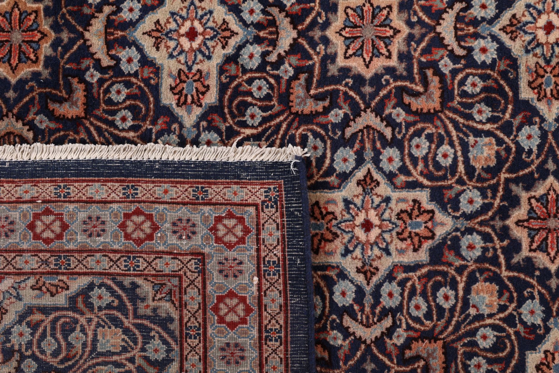 Mashhad Perserteppich 297 × 380 cm aus Wolle, handgeknüpft