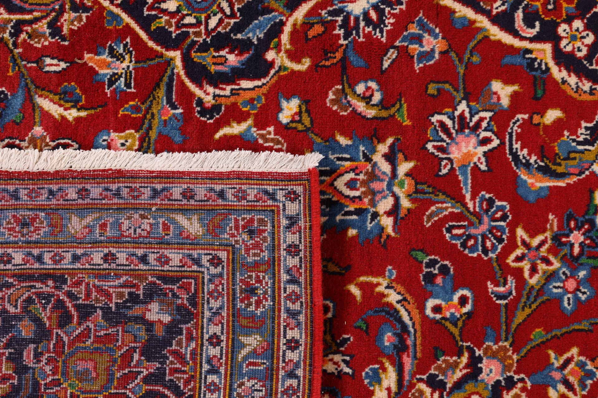 Handgeknüpfter Kashan Perserteppich 223 × 338 cm
