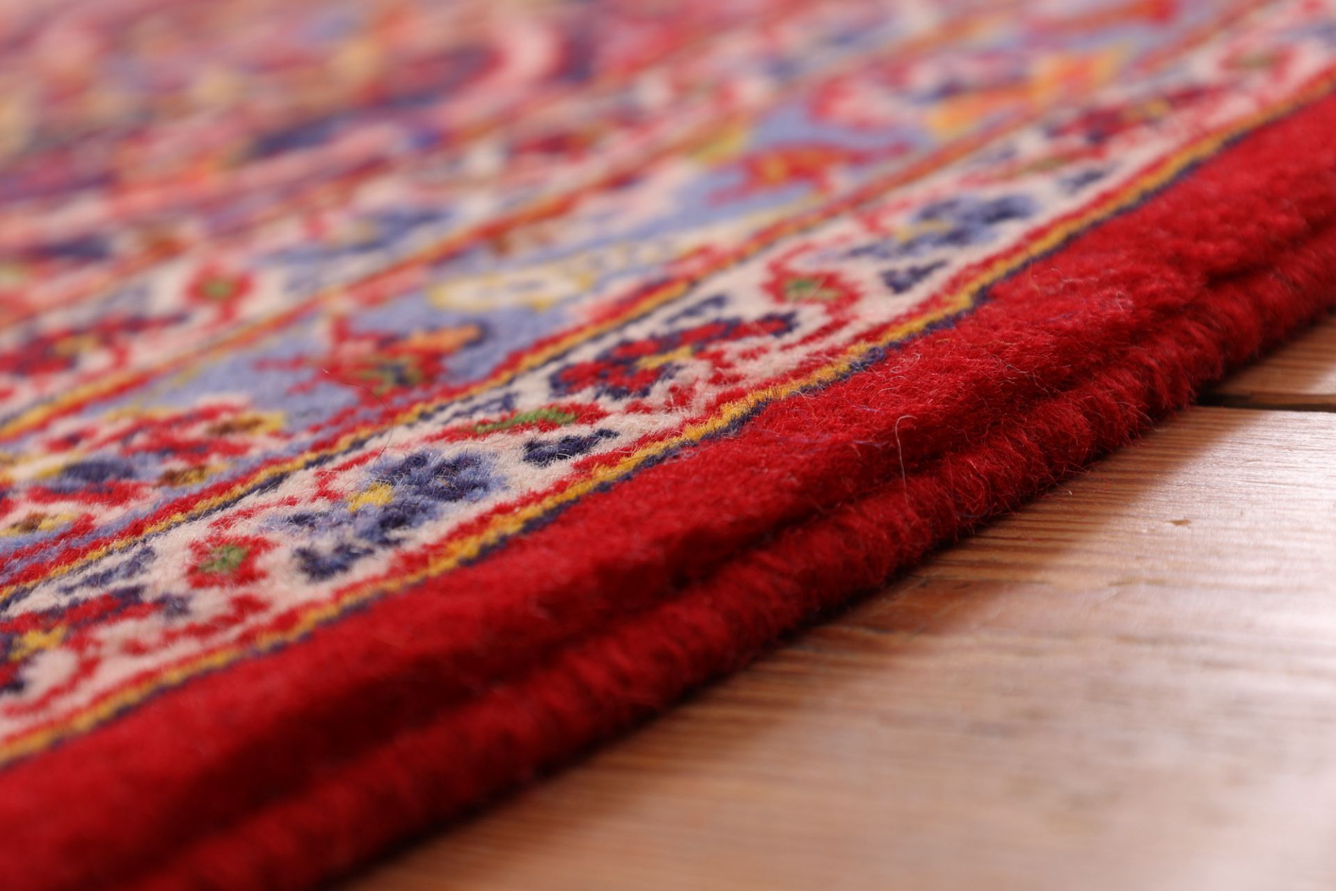 Kashan Perserteppich aus Iran, 243 × 350 cm