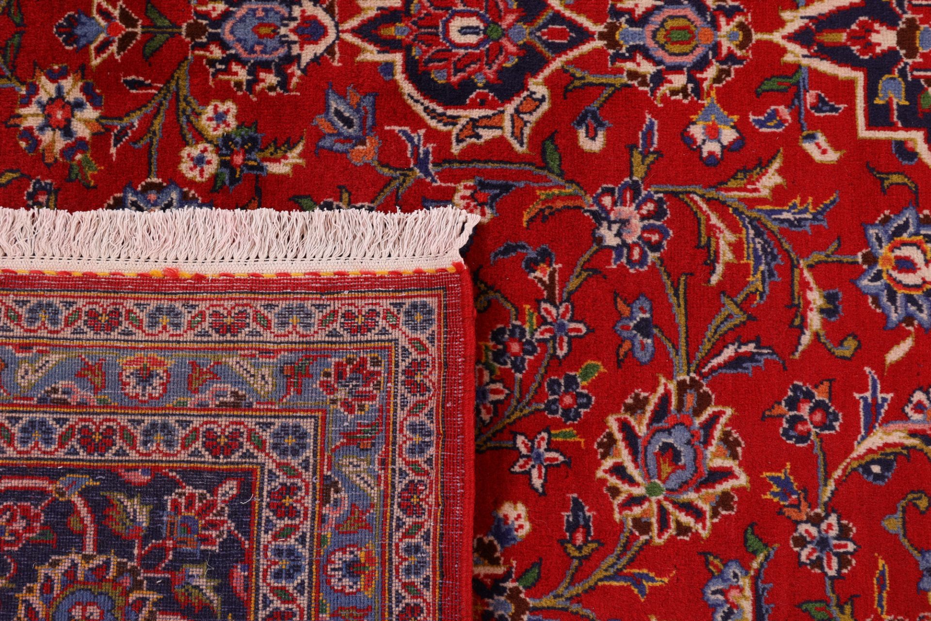Kashan Perserteppich aus Iran, 243 × 350 cm