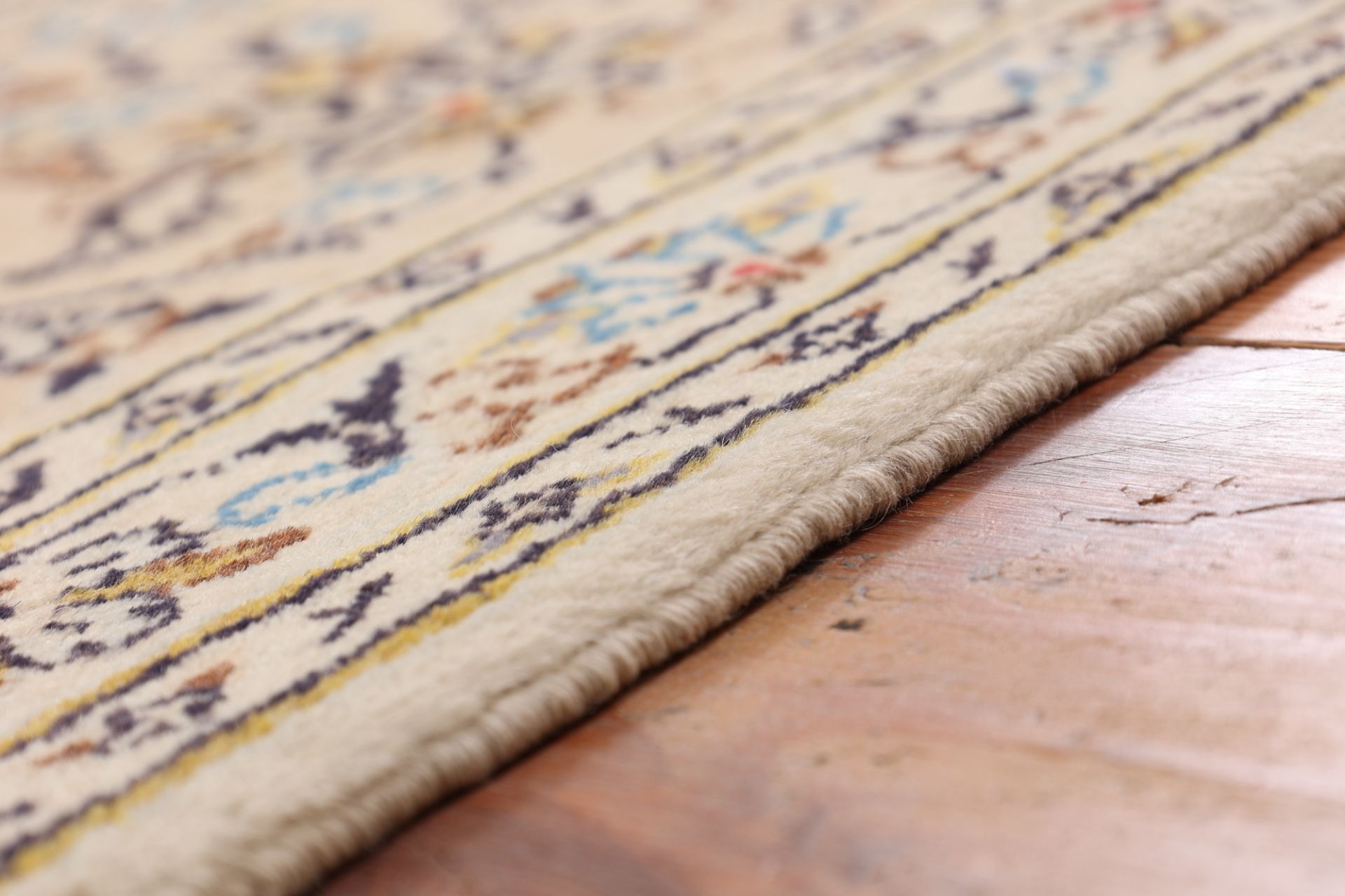 Kashan Perserteppich 290 × 395 cm aus Wolle, handgeknüpft