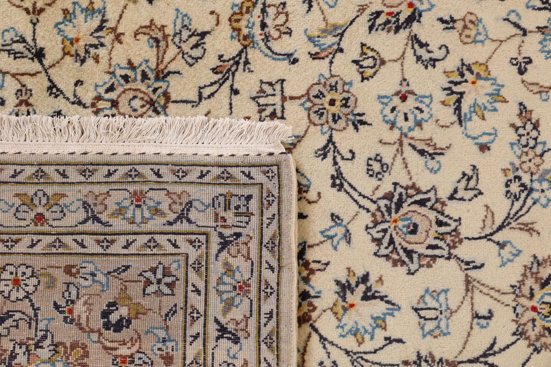Kashan Perserteppich 290 × 395 cm aus Wolle, handgeknüpft