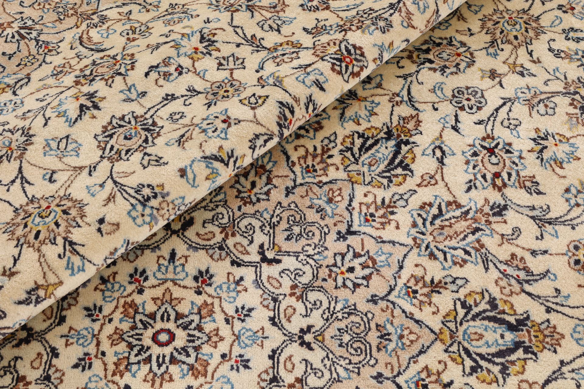 Kashan Perserteppich 290 × 395 cm aus Wolle, handgeknüpft