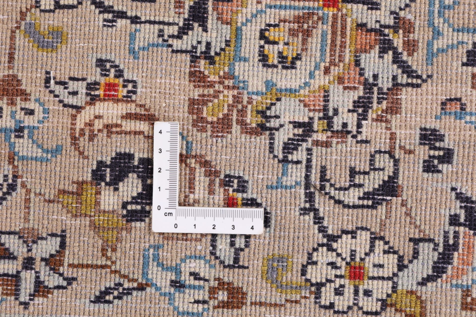 Kashan Perserteppich 290 × 395 cm aus Wolle, handgeknüpft