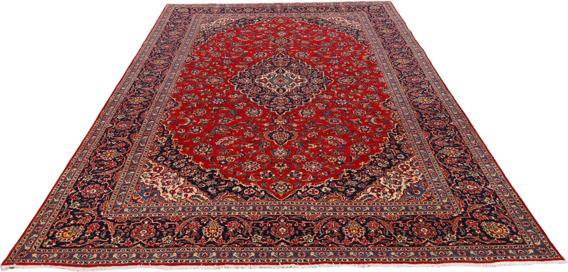 Handgeknüpfter Sarough Perserteppich, 310 × 325 cm, Wolle