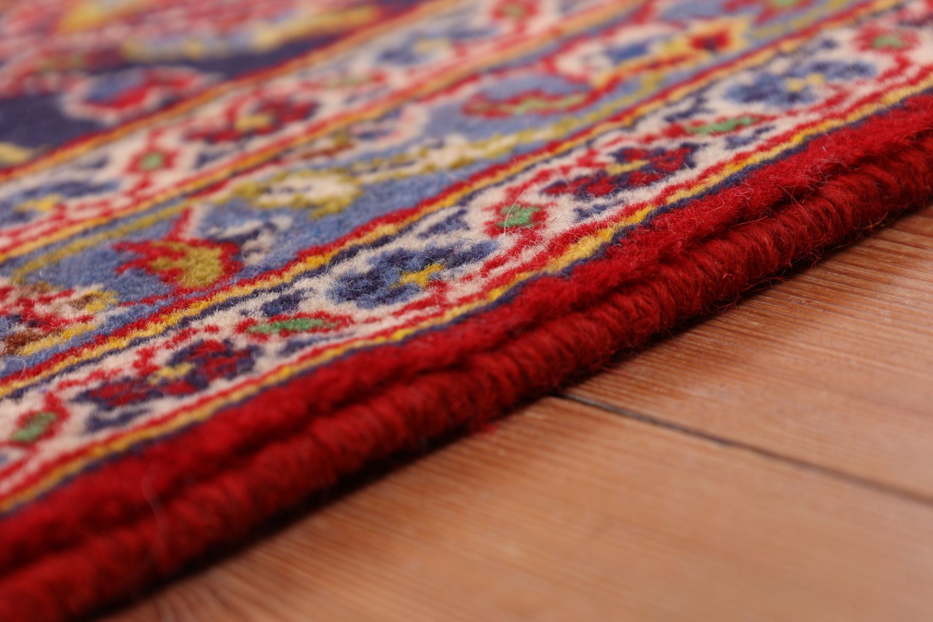 Kashan Perserteppich 292 × 415 cm aus Wolle, handgeknüpft