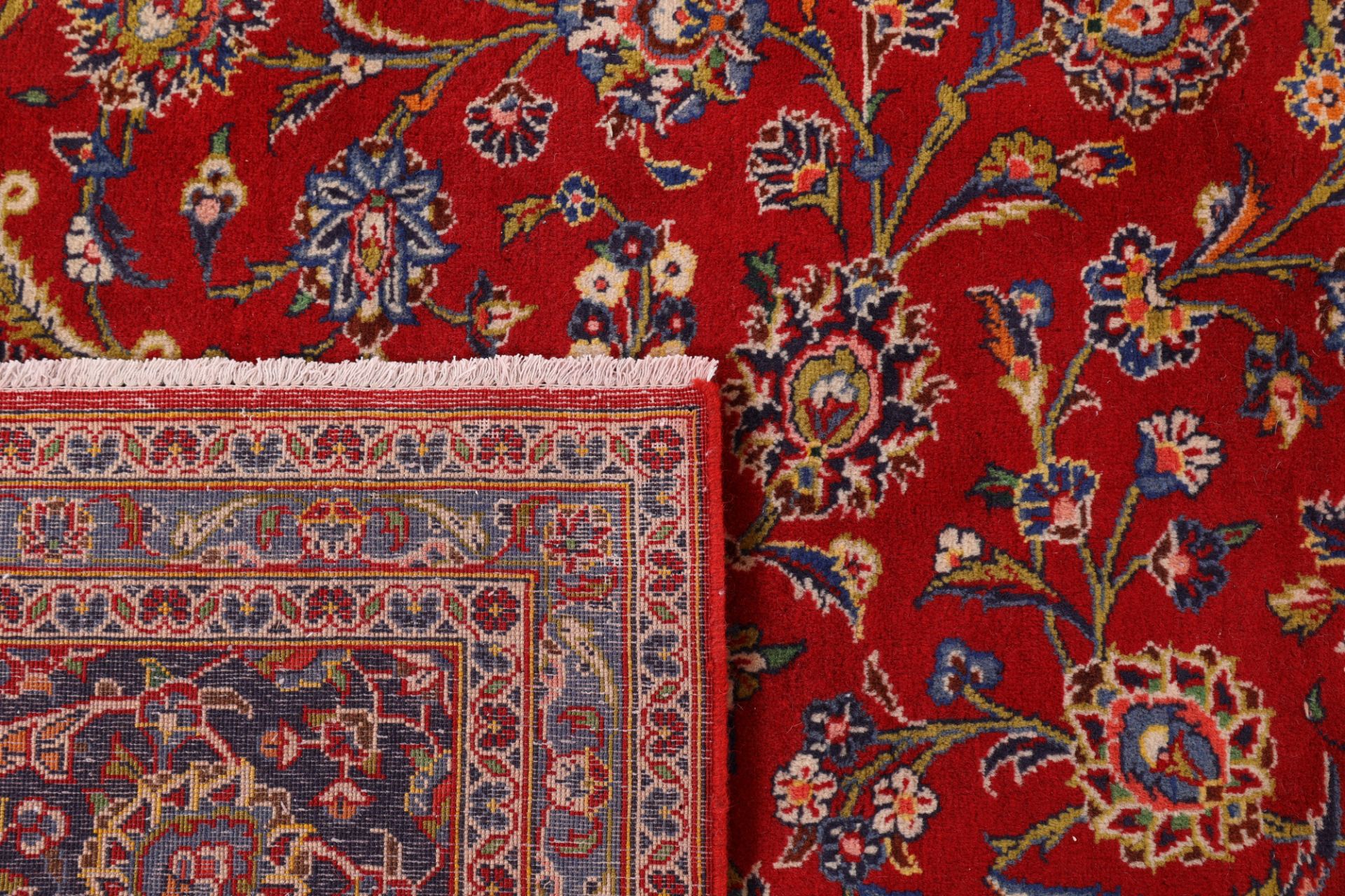 Kashan Perserteppich 292 × 415 cm aus Wolle, handgeknüpft
