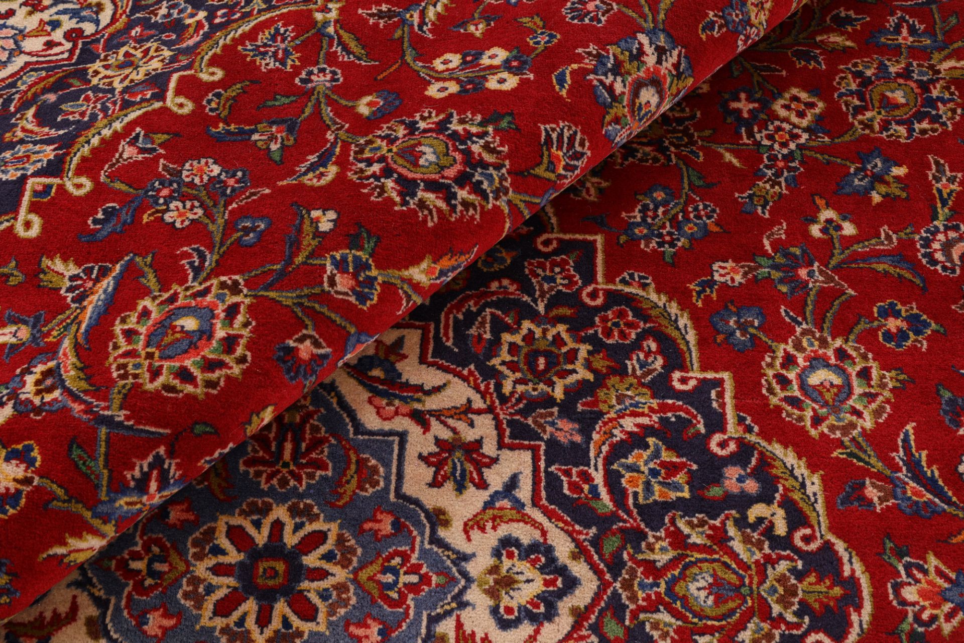 Kashan Perserteppich 292 × 415 cm aus Wolle, handgeknüpft