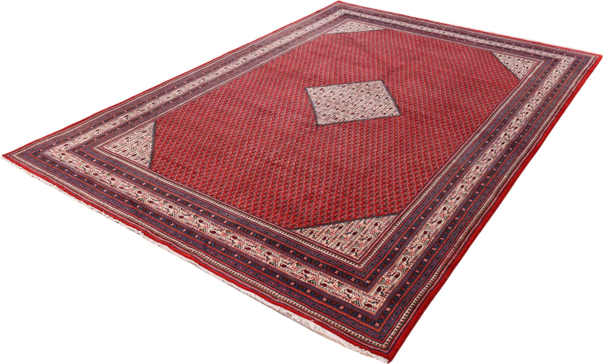 Sarough Perserteppich aus Iran, 242 × 350 cm