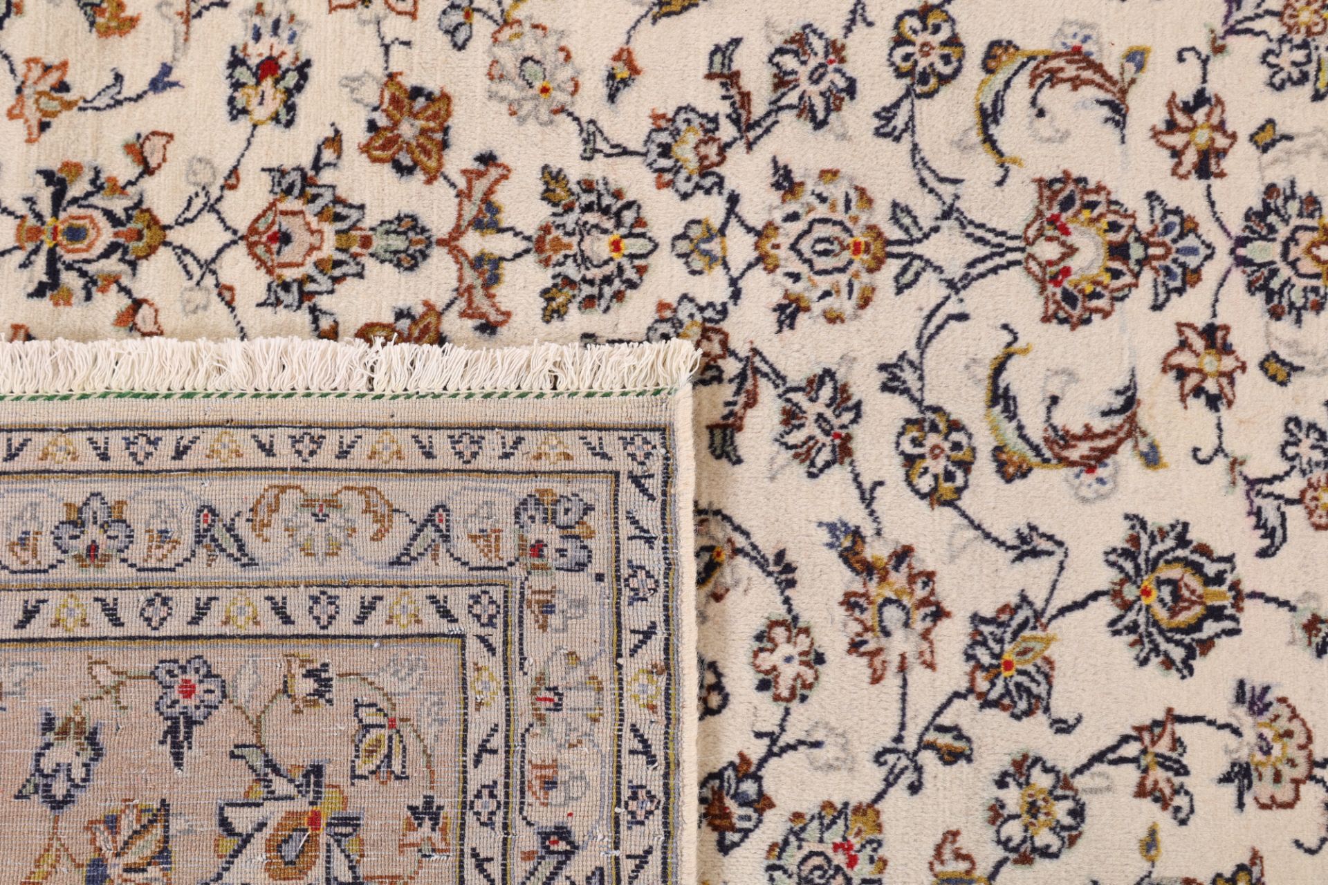 Handgeknüpfter Kashan Perserteppich 205 × 300 cm