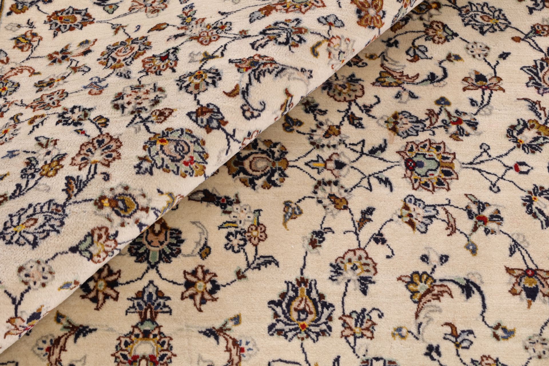 Handgeknüpfter Kashan Perserteppich 205 × 300 cm