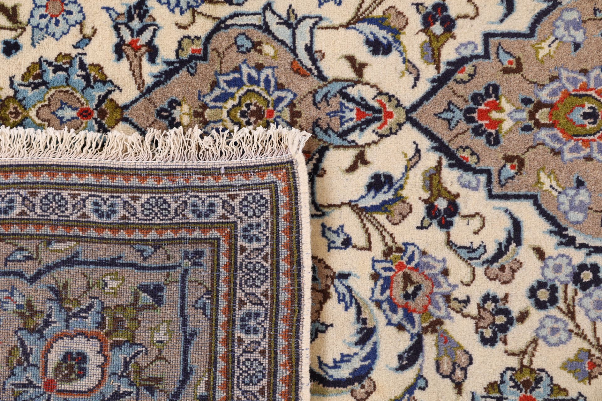 Handgeknüpfter Kashan Perserteppich, 195 × 300 cm, Wolle