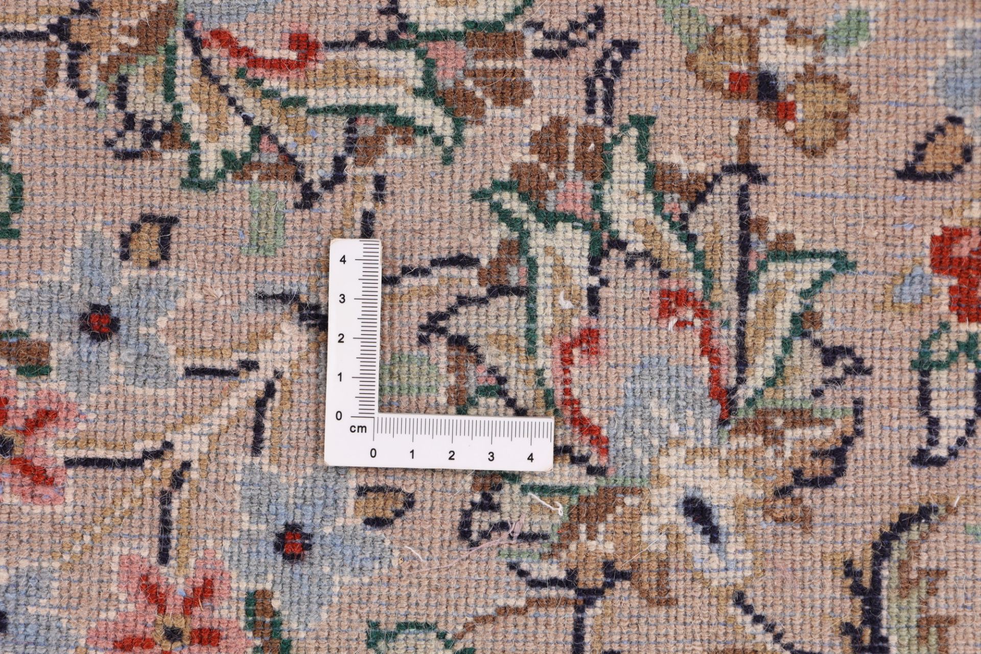 Kashan Perserteppich 195 × 323 cm aus Wolle, handgeknüpft
