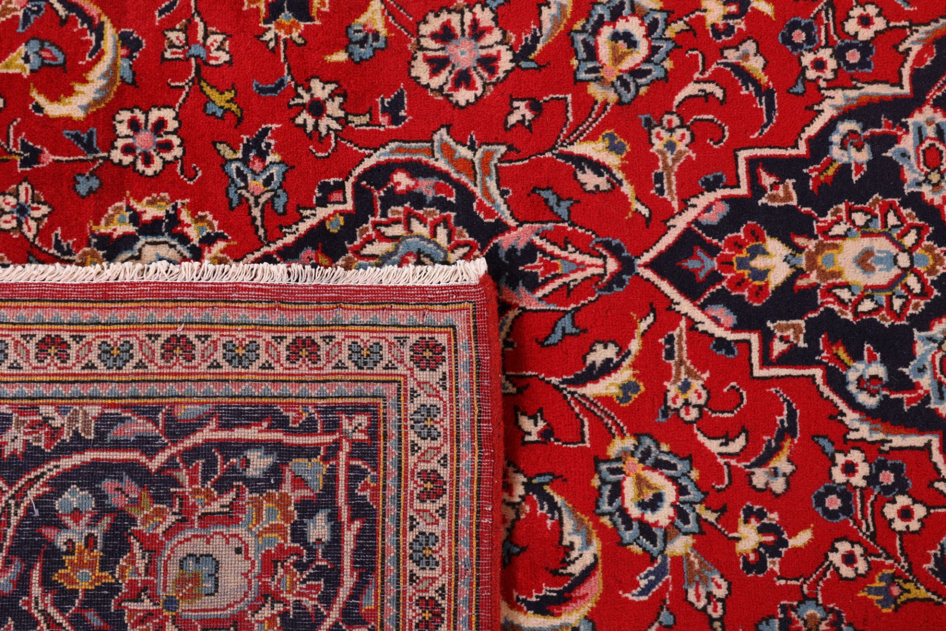 Handgeknüpfter Kashan Perserteppich 195 × 320 cm