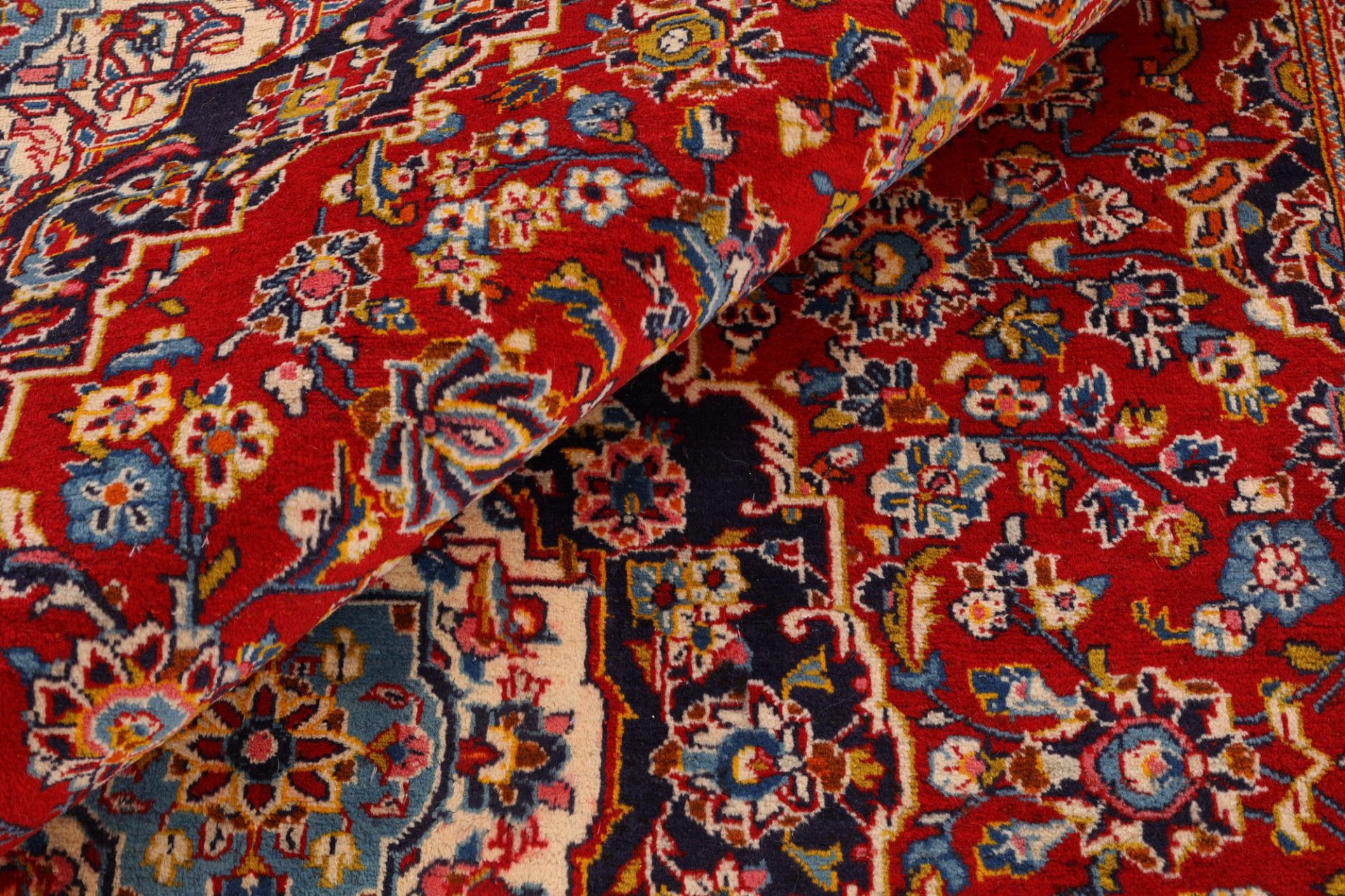 Kashan Perserteppich aus Iran, 200 × 285 cm