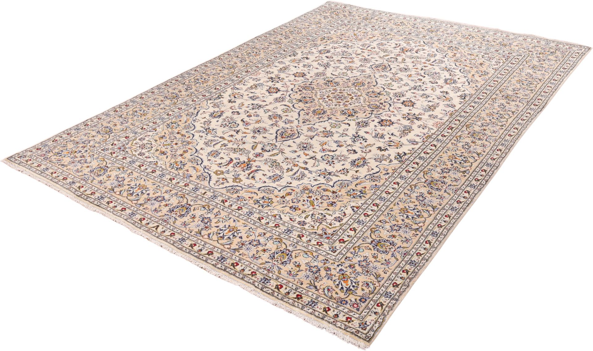 Handgeknüpfter Kashan Perserteppich 240 × 347 cm